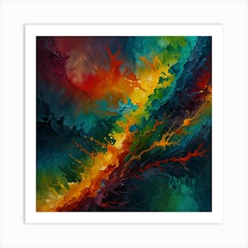 Abstract Painting 90 Art Print