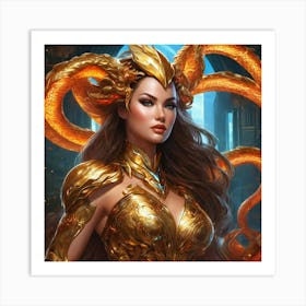 Aphrodite knhy Art Print