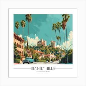 Beverly Hills Art Print