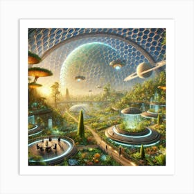 Empyrean Gardens 1024x1024 Art Print