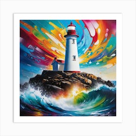 Lighthouse 16 Art Print