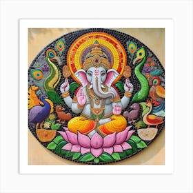 Ganesha 48 Art Print