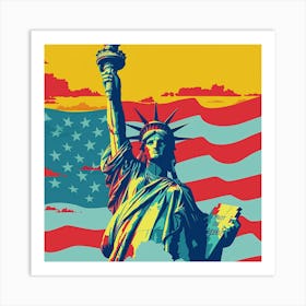 A Usa Vector Design Illustration 1720004074 1 Art Print