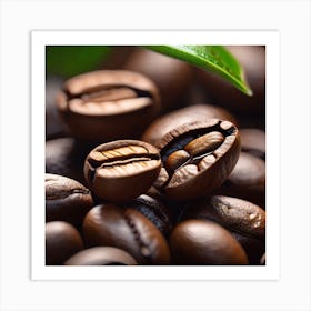 Coffee Beans 113 Art Print