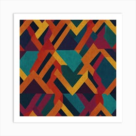 Geometric Pattern 1 Art Print