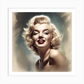 Marilyn Monroe 16 Art Print