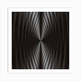 Abstract Black And White Background Art Print