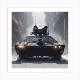 Back To The Future Art Print