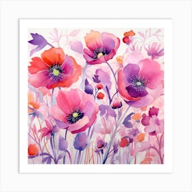 Poppies 5 Art Print