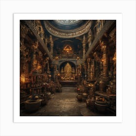 Temple Art Print