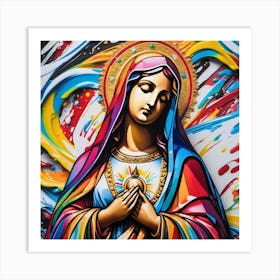 Virgin Mary 14 Art Print