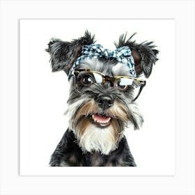 Schnauzer 43 Art Print