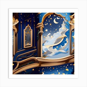 Fairytale Room Art Print