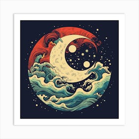 Yin And Yang 2 Art Print