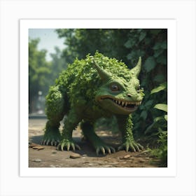 Forest Ivy Monster Art Print