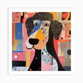 Dog'S Face Art Print