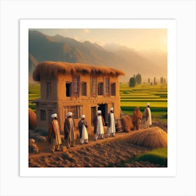 cultural art Art Print