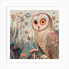 Owl Fantasy Art Print