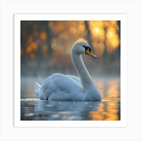 Swan Beak 5 Art Print