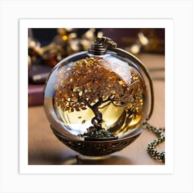 Tree Of Life Pendant 1 Art Print