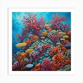 Coral Reef Art Print