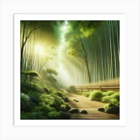 Bamboo Forest 2 Art Print