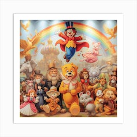 Winnie The Pooh Art Print