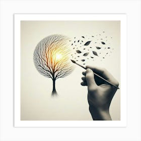 A Tree Art Print