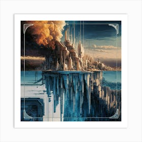 City In The Sky 2 Art Print