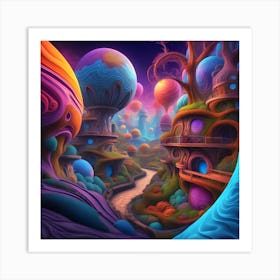 Strange World Art Print