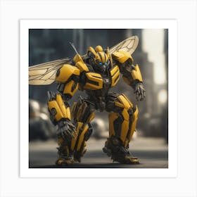 Transformers Legacy: The Rise of Bumblebee Art Print