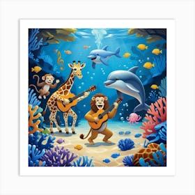 Under The Sea Art Print