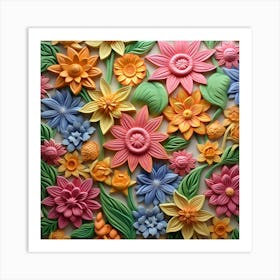 Flower Arrangement Art Print