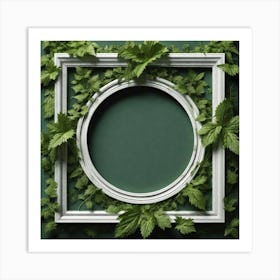 Frame With Ivy Art Print