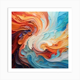 Abstract Painting 95 Art Print