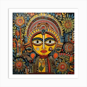 Indian Goddess Art Print