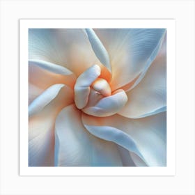 Floral Art 0016 11 Poster Nov Frangipani 0036 Bp6586 A Close Up Of The Center Inside An Most Beautiful Fran E9cad956 9b5 Art Print