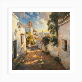 Street In Spain 4 Art Print