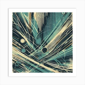 Illustration grunge 1 Art Print