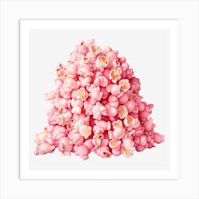 Pink Popcorn 7 Art Print