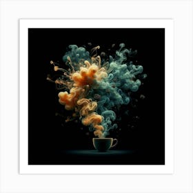 Tea Art 233 Art Print