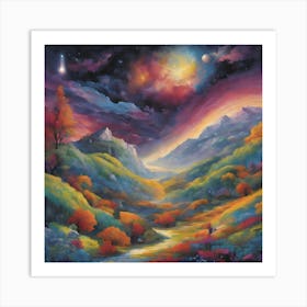 an image that delves into the realm of dreams and imagination Art Print