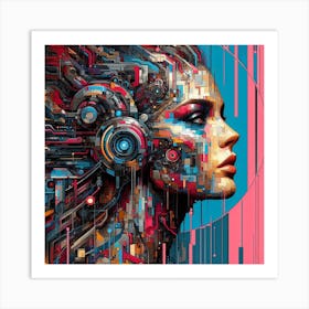 Digital Art Art Print