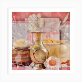 Vase Of Flowers Art Print