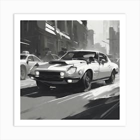 Nissan 350z Art Print