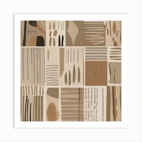 Abstract Pattern Art Print