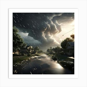 Stormy Day Art Print