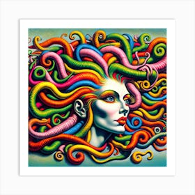 Medusa Art Print