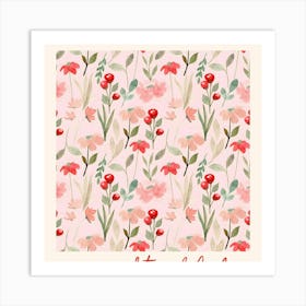 Floral 001 46 Art Print