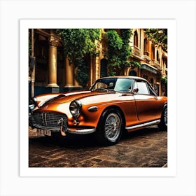 Classic Sports Car Art Print